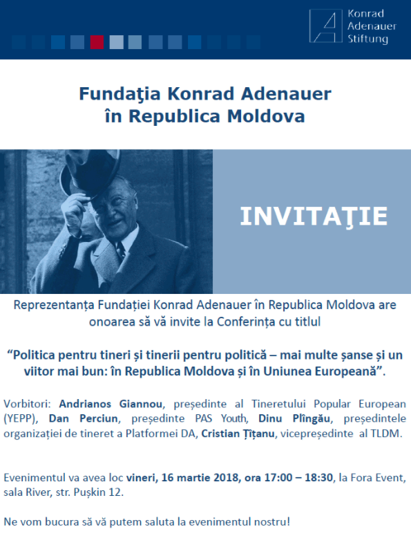 Fundația Konrad Adenauer în RM