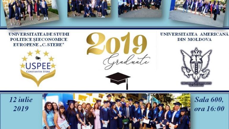 Înmînarea diplomelor de licenţă și master 2019